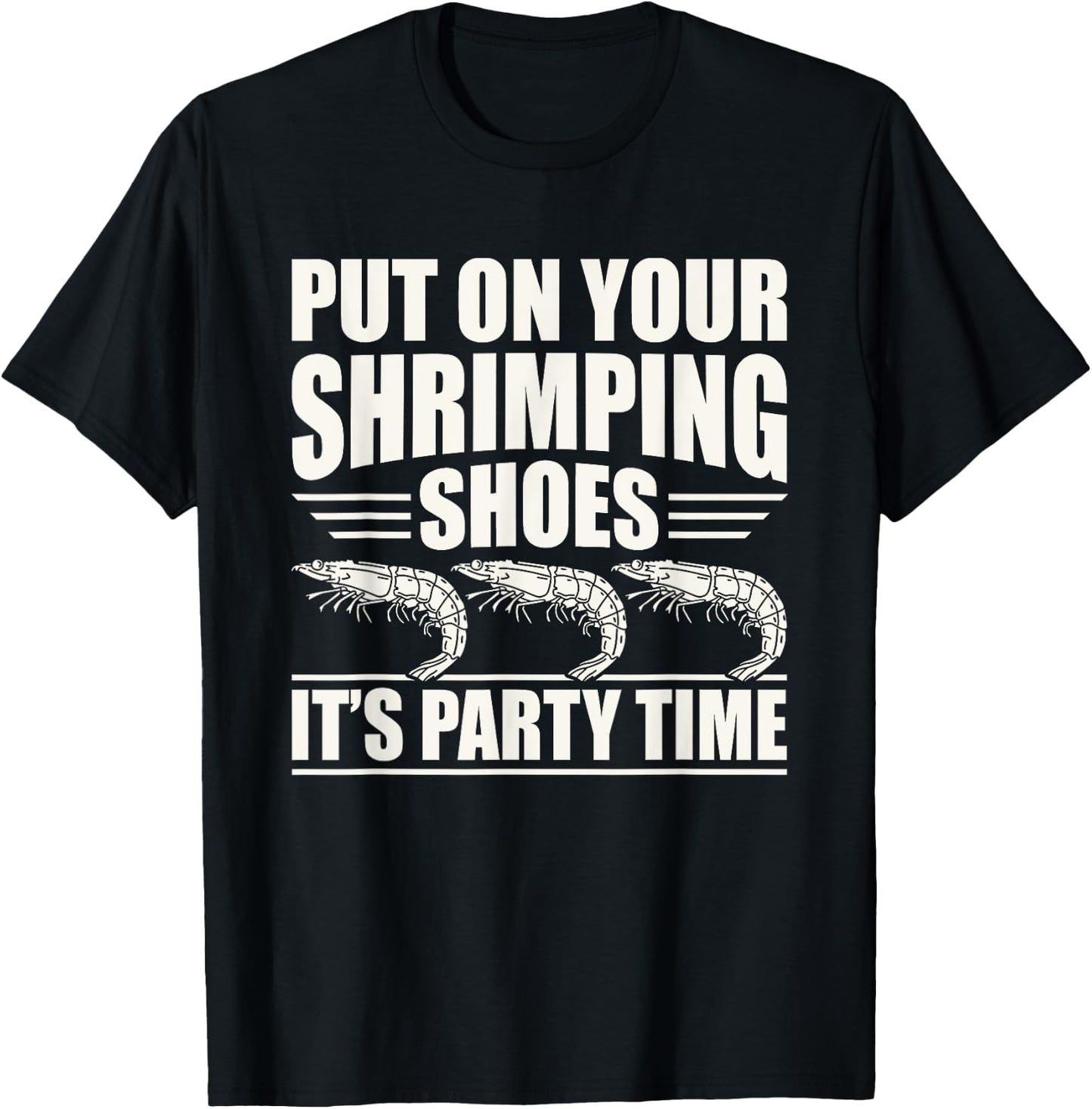 Shrimp Seafood Shellfish T-Shirt - T-Shirt | Black