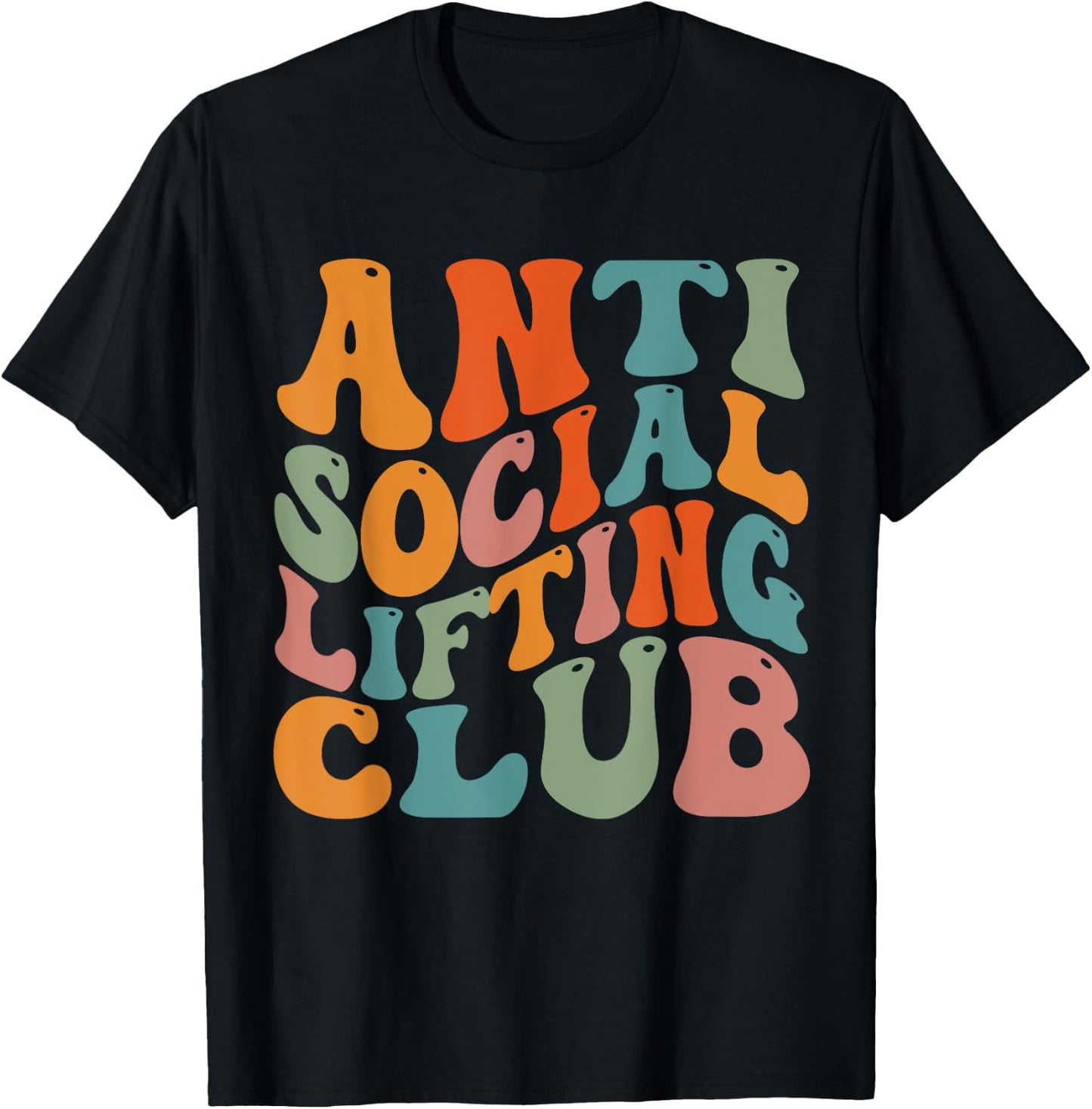 Anti Social Lifting Club T-Shirt - T-Shirt | Black