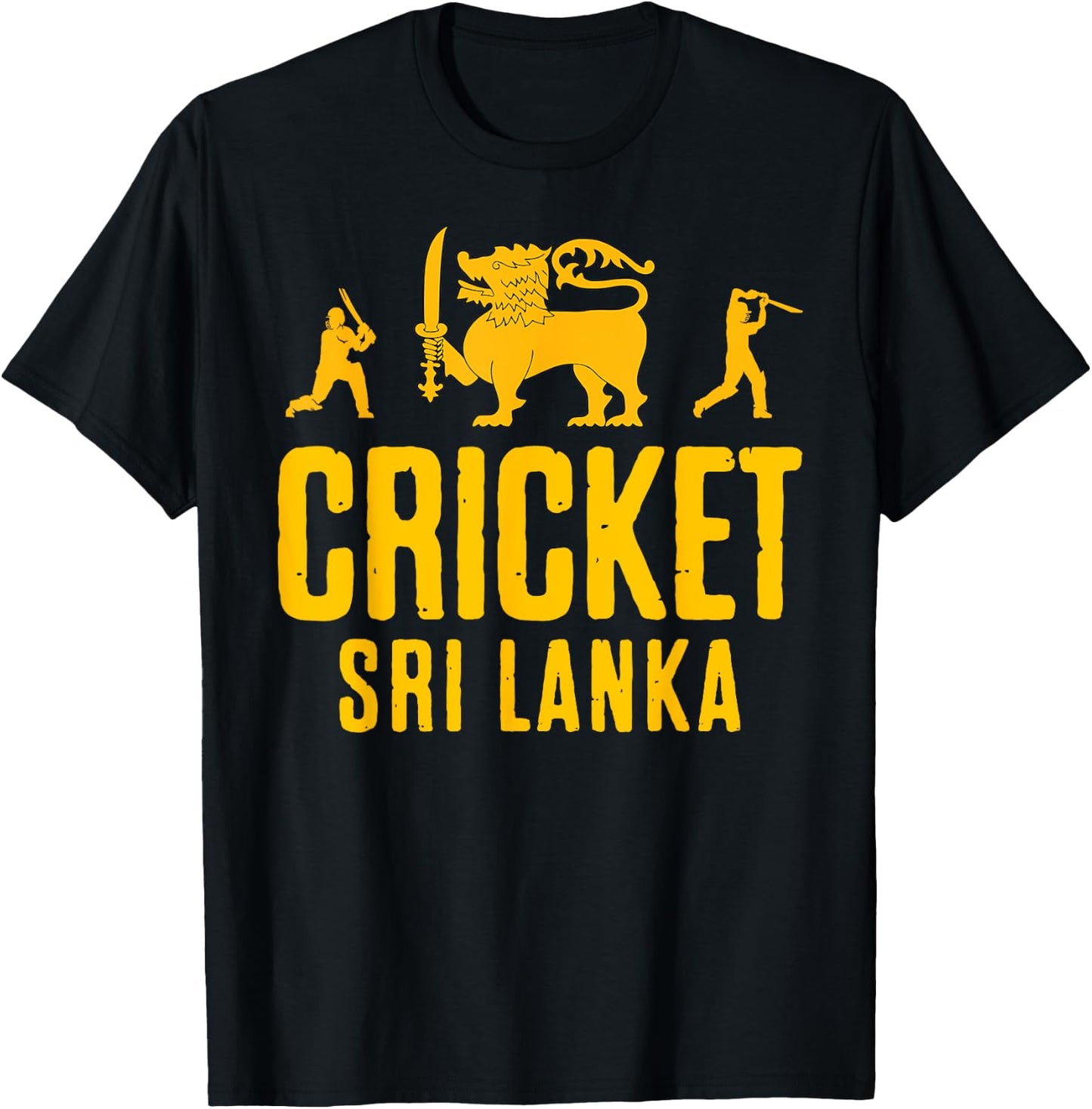 Cricket Sri Lanka T-Shirt - T-Shirt | Black