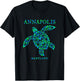 Annapolis Maryland Sea Turtle Boys Girls Vacation Souvenir T-Shirt - T-Shirt | Black