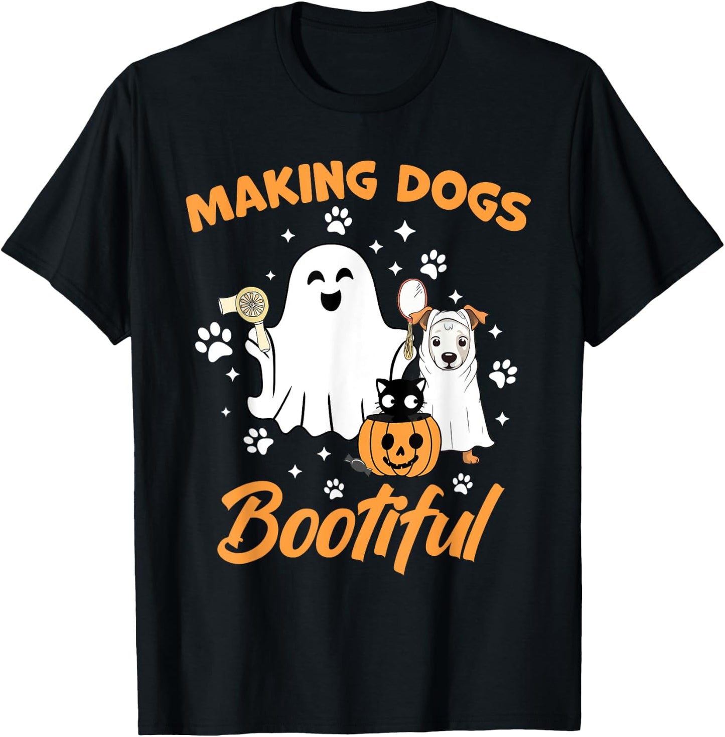 Making Dogs Bootiful Funny Pet Grooming Dogs Furologist T-Shirt - T-Shirt | Black