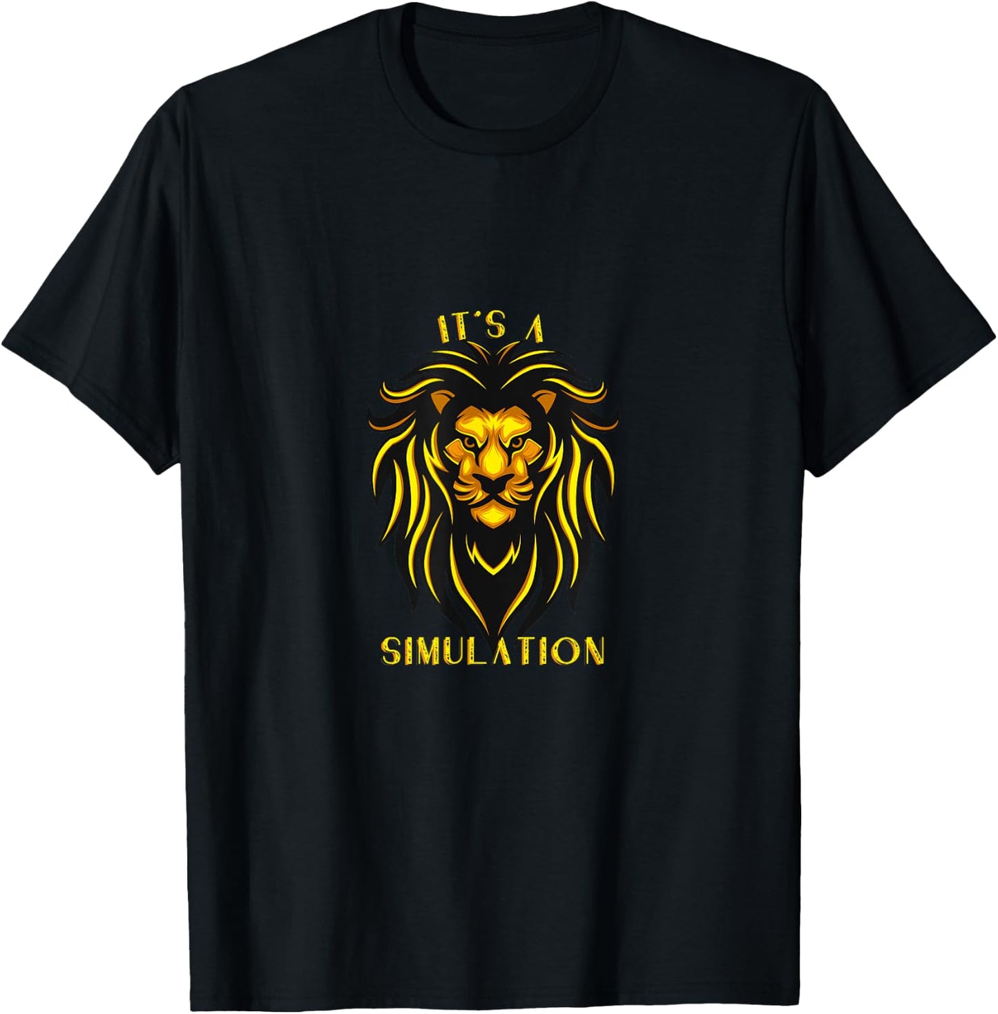 It's a Simulation T-Shirt - T-Shirt | Black