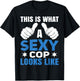 Cop Police Officer Sheriff T-Shirt - T-Shirt | Black