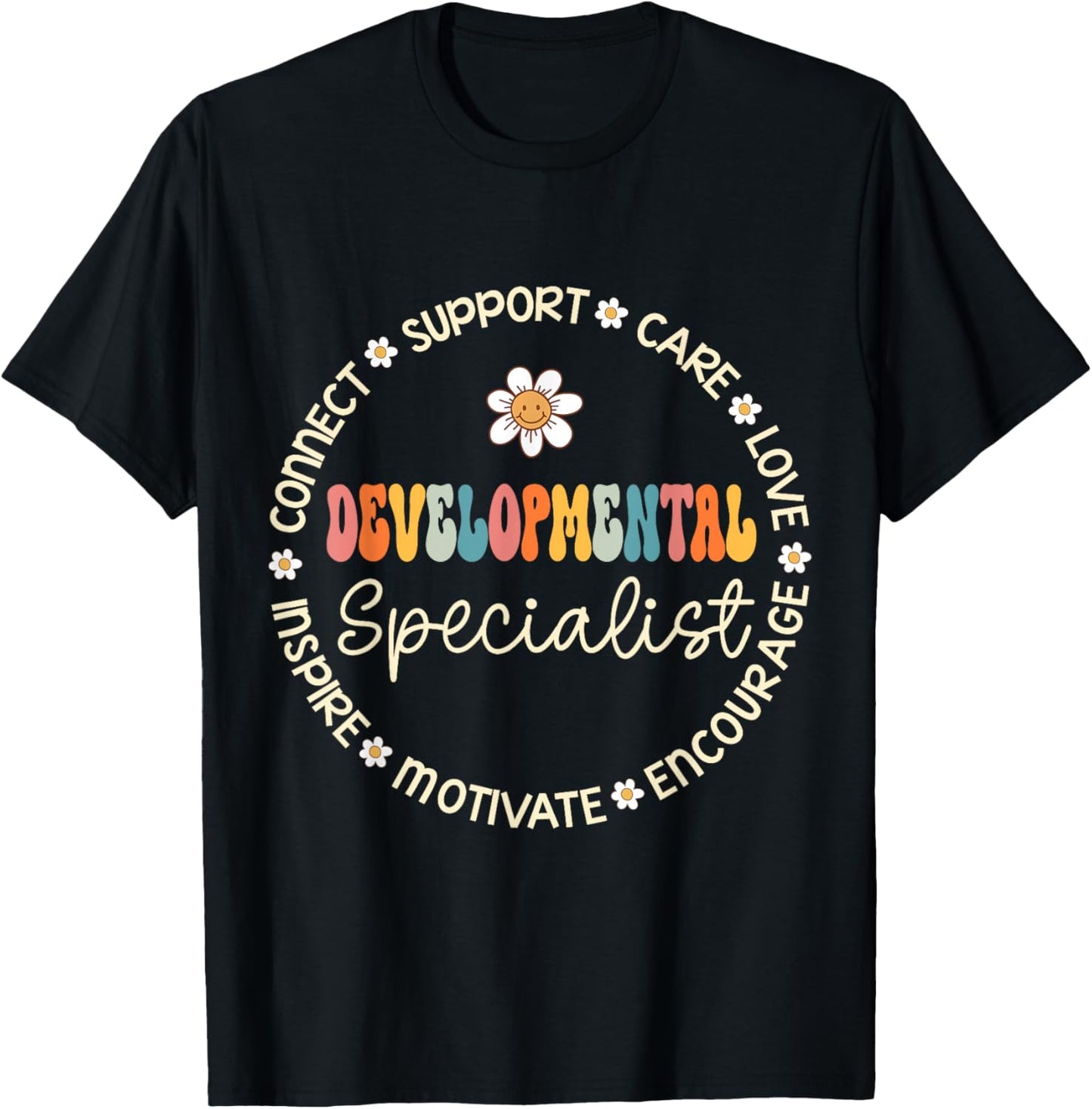 Developmental Specialist Appreciation Week Back to School T-Shirt - T-Shirt | Black