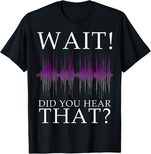 Paranormal Investigator Funny Ghost Hunting T-Shirt - T-Shirt | Black