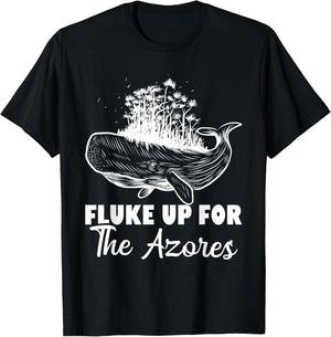 Azores Summer Vacation Whale Watching Beach Vacay T-Shirt - T-Shirt | Black