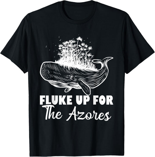 Azores Summer Vacation Whale Watching Beach Vacay T-Shirt - T-Shirt | Black
