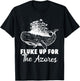 Azores Summer Vacation Whale Watching Beach Vacay T-Shirt - T-Shirt | Black