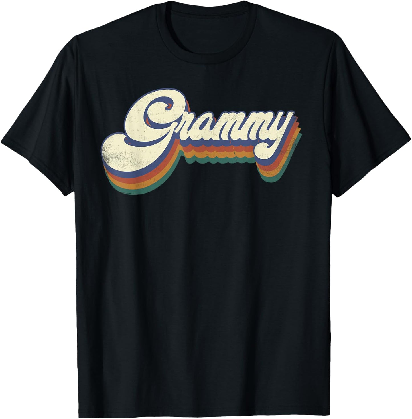Grammy Gifts For Grandma Retro Vintage Mother's Day Grammy T-Shirt - T-Shirt | Black