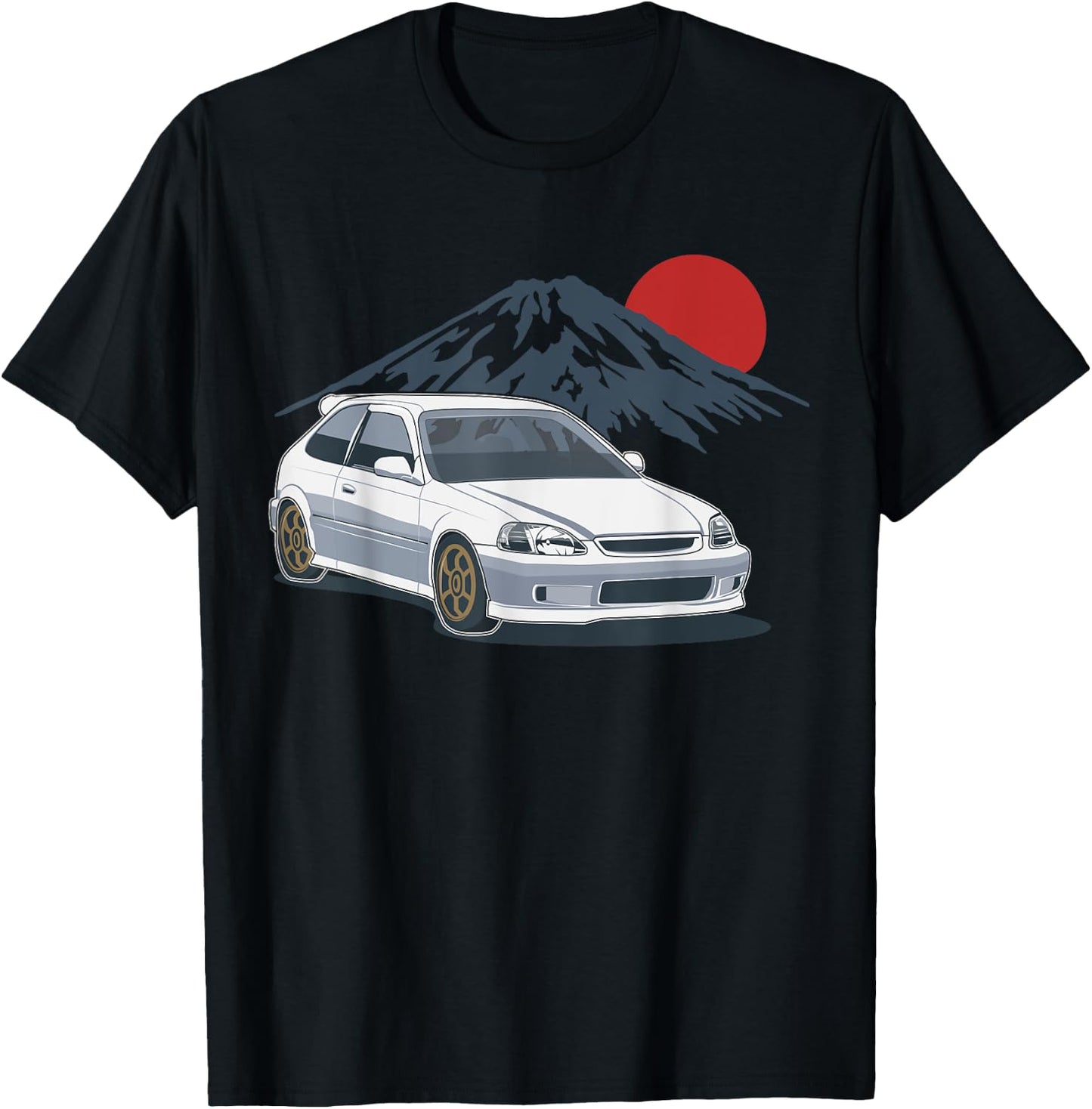 JDM Japan Motorsport tuning car 90s T-Shirt - T-Shirt | Black