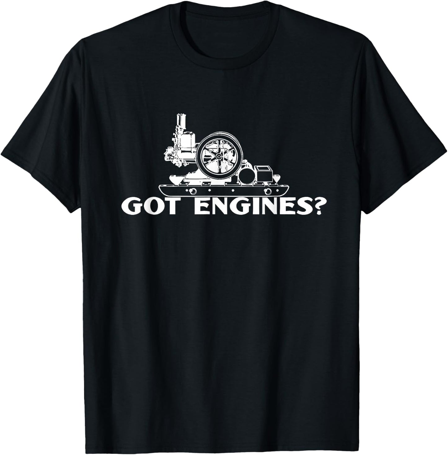 Got Engines Hit and Miss Gas T-Shirt - T-Shirt | Black