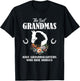 Best Grandmas Who Have Granddaughters Ride Horse T-Shirt - T-Shirt | Black