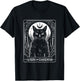 Queen Of Darkness Occult Demonic Black Cat Halloween Men Women T-Shirt - T-Shirt | Black