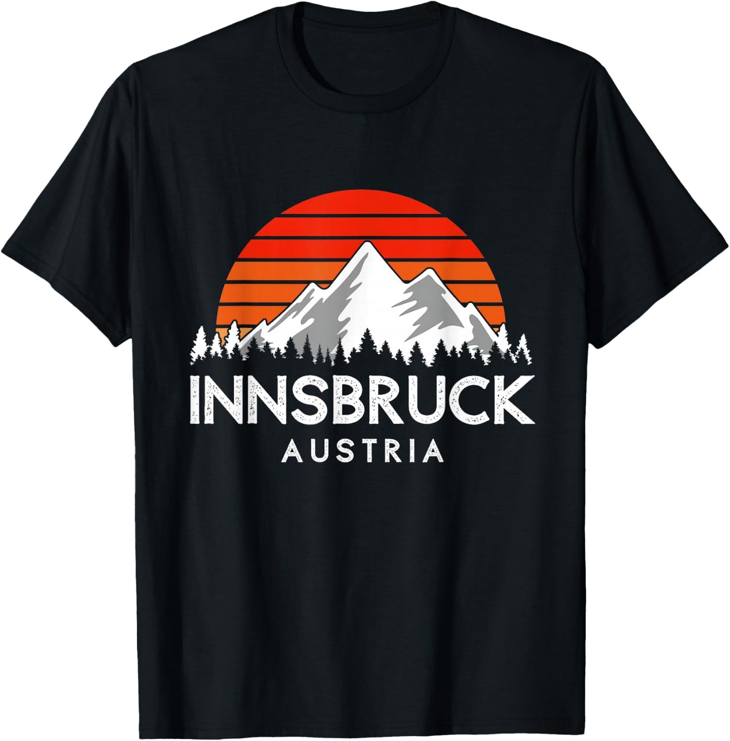 Innsbruck Souvenir Innsbruck Austria T-Shirt - T-Shirt | Black
