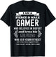 Oddly Specific Funny Sarcastic Gamer Parody T-Shirt - T-Shirt | Black