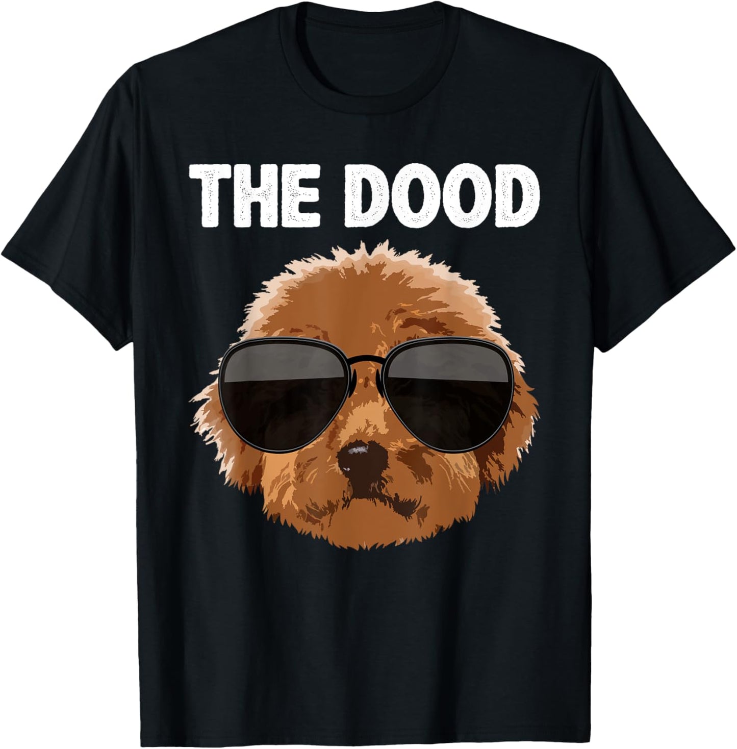 Cool Goldendoodle Design Women Goldendoodle Doodle T-Shirt - T-Shirt | Black