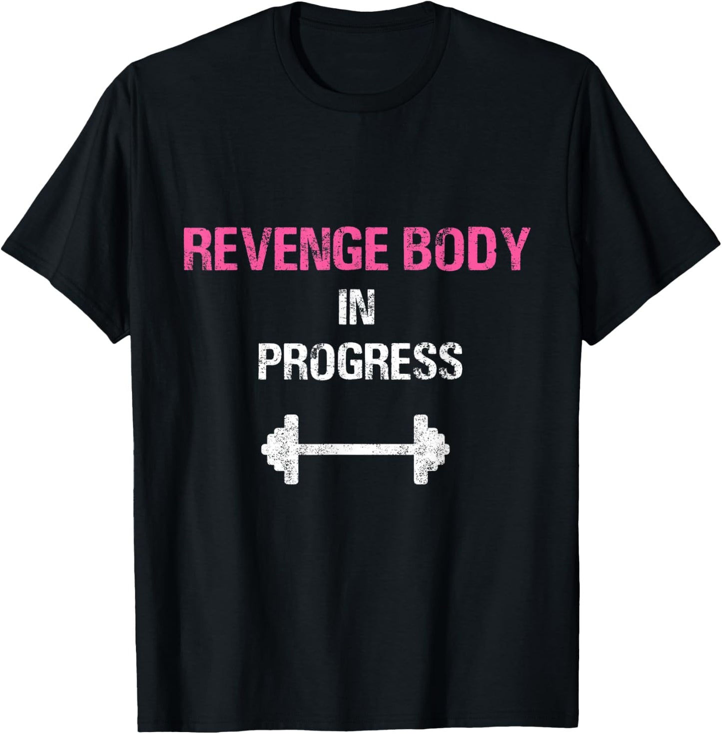 Revenge Body Gym Workout Sports Mindset Fitness T-Shirt - T-Shirt | Black