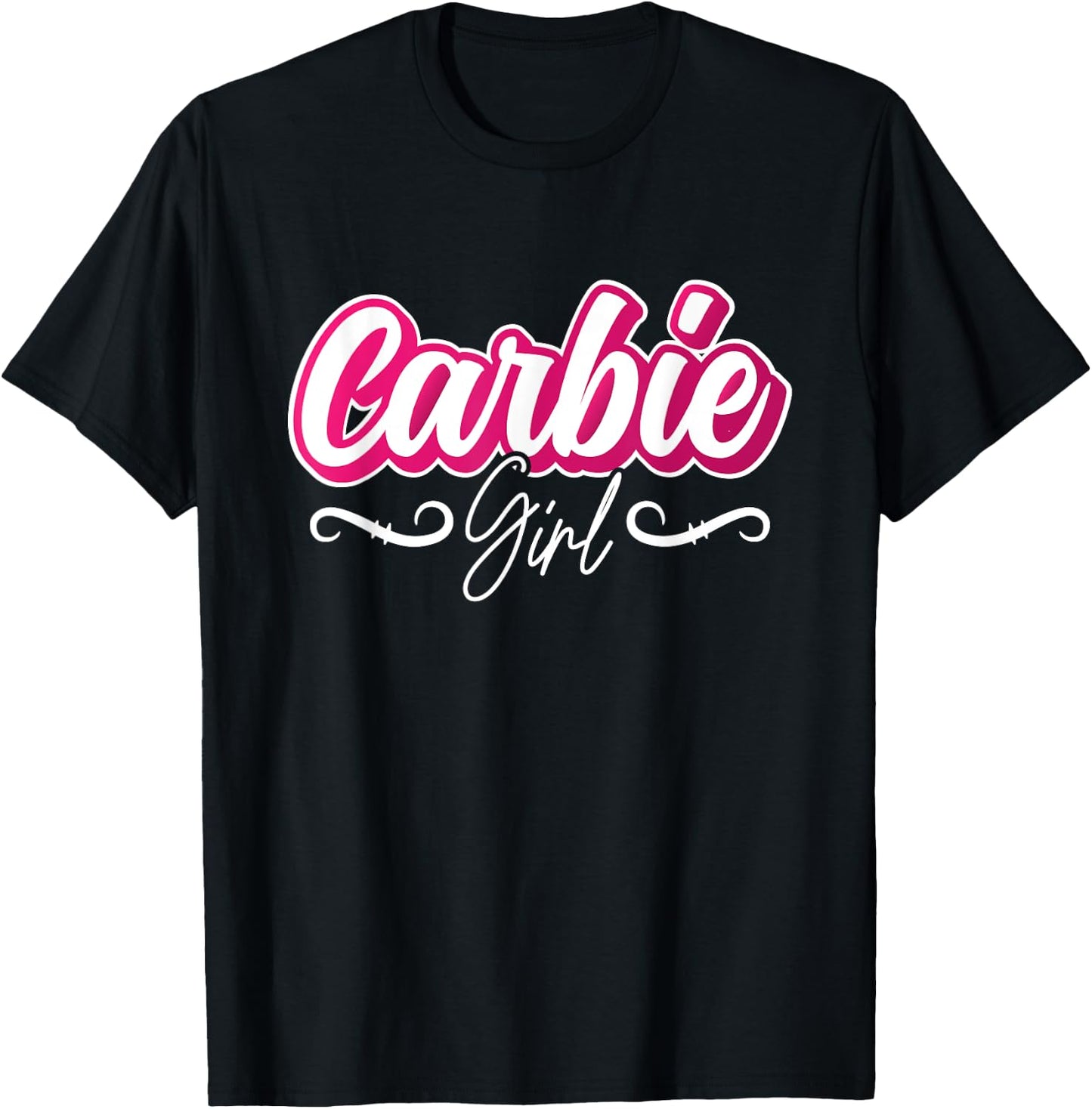 Carbie Girl Law Carb Nutrition High Fat Diet Low Carb Diet T-Shirt - T-Shirt | Black