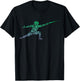 Fencing Stance for Fencer Swordfighting Boys Fencing T-Shirt - T-Shirt | Black