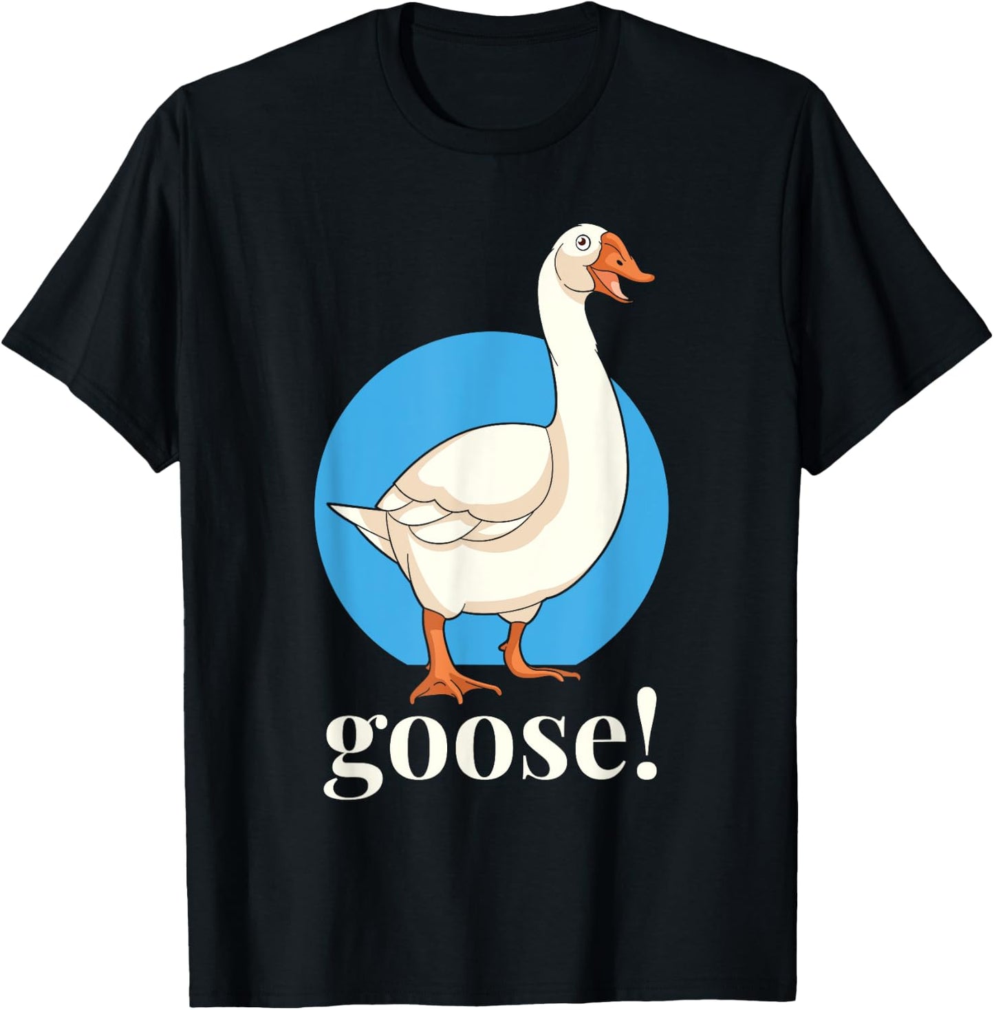 Goose! Funny Meme Costume Goose Birds Honk Lover Gift T-Shirt - T-Shirt | Black