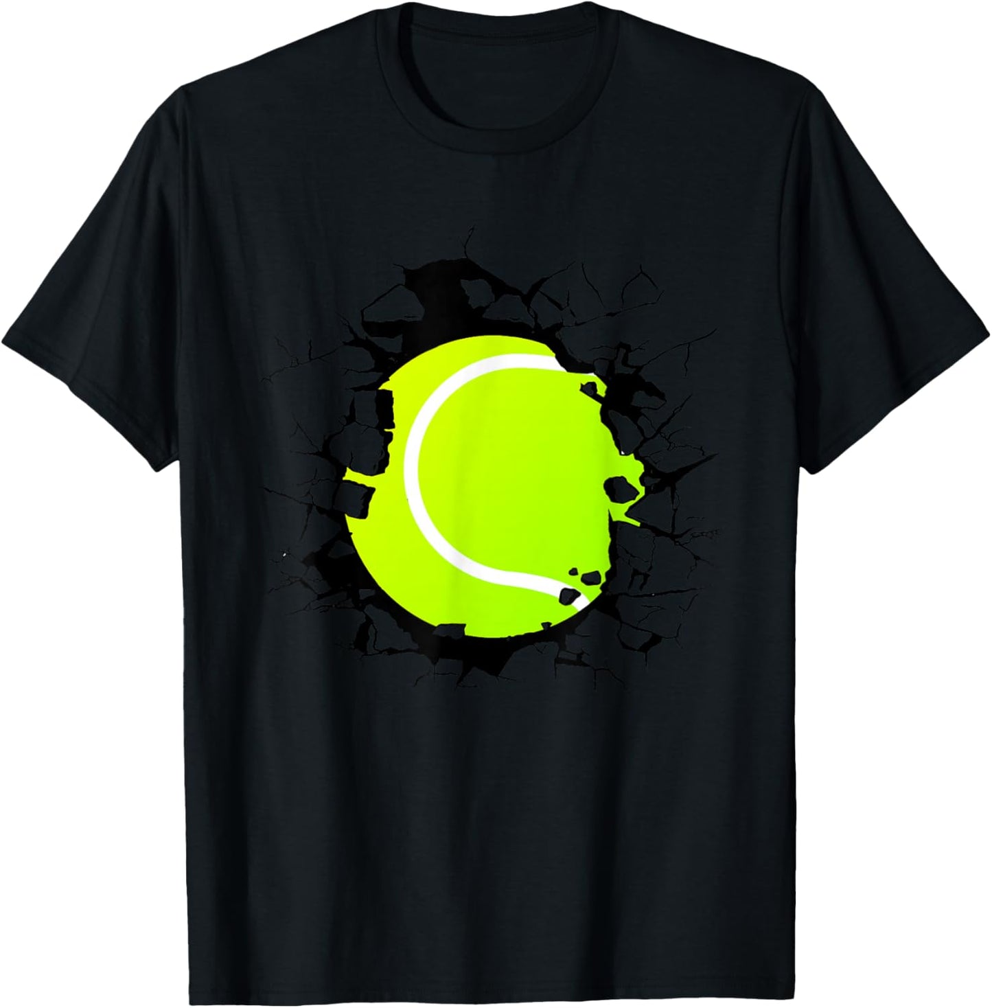 Tennis Apparel - Tennis T-Shirt - T-Shirt | Black