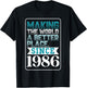 Making the world a better place since 1986 T-Shirt - T-Shirt | Black