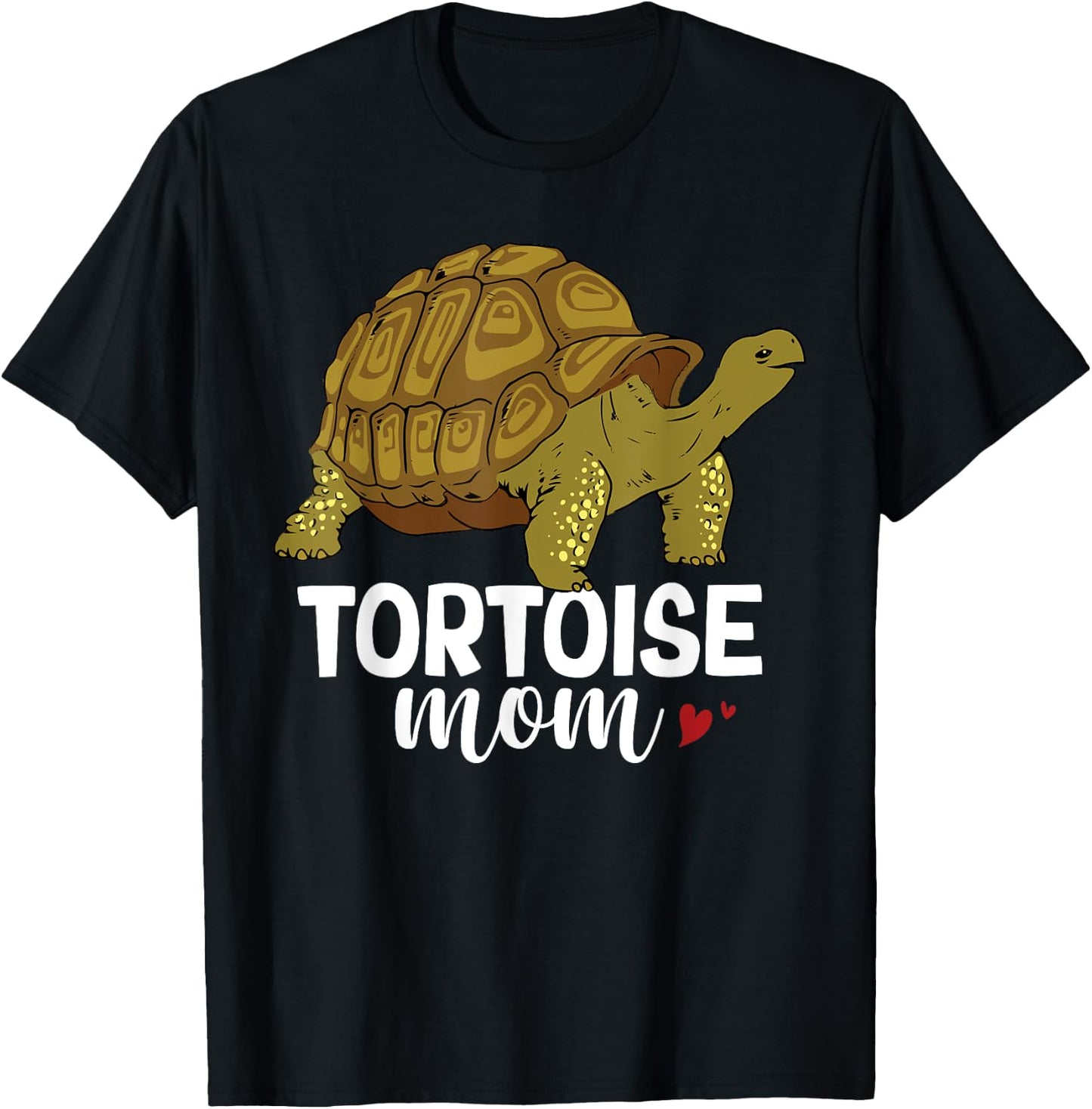 Tortoise Mom Mother's Day Reptile Women Turtle T-Shirt - T-Shirt | Black