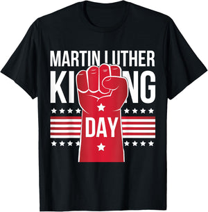 Martin Luther King Day T-Shirt - T-Shirt | Black