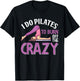Funny Pilates Saying Pilates Trainer Contrology Instructor T-Shirt - T-Shirt | Black
