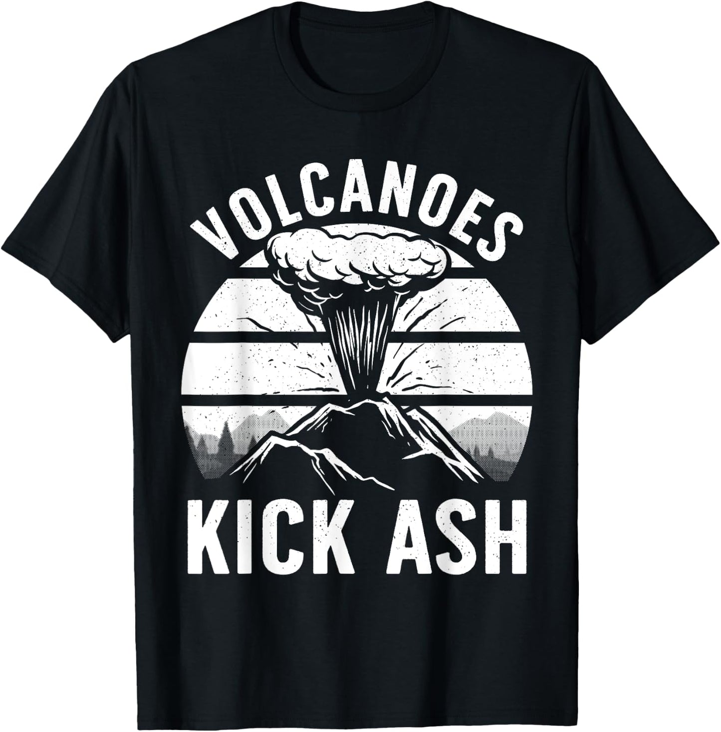 Cool Volcano Women Kids Volcanic Ash Volcano Lover T-Shirt - T-Shirt | Black