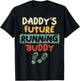 Running Runner Half Marathon Dad Father Son Daughter Daddy's T-Shirt - T-Shirt | Black