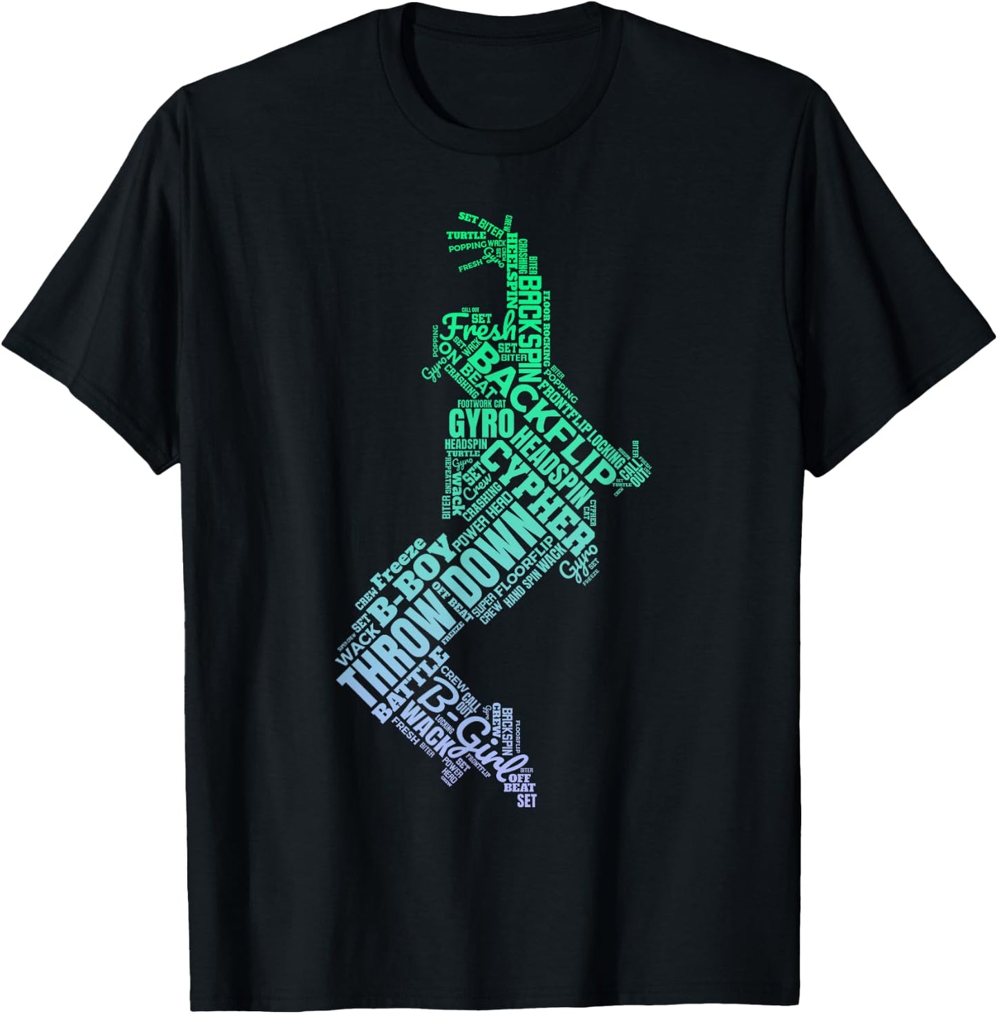 Breakdancer B-Boy B-Girl Breakdance T-Shirt - T-Shirt | Black