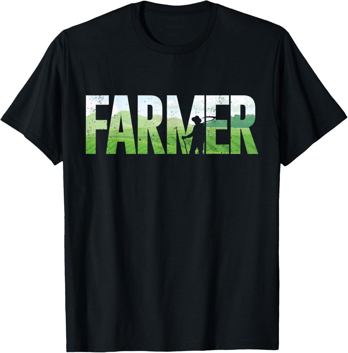 Farming Farmer Farmer T-Shirt - T-Shirt | Black