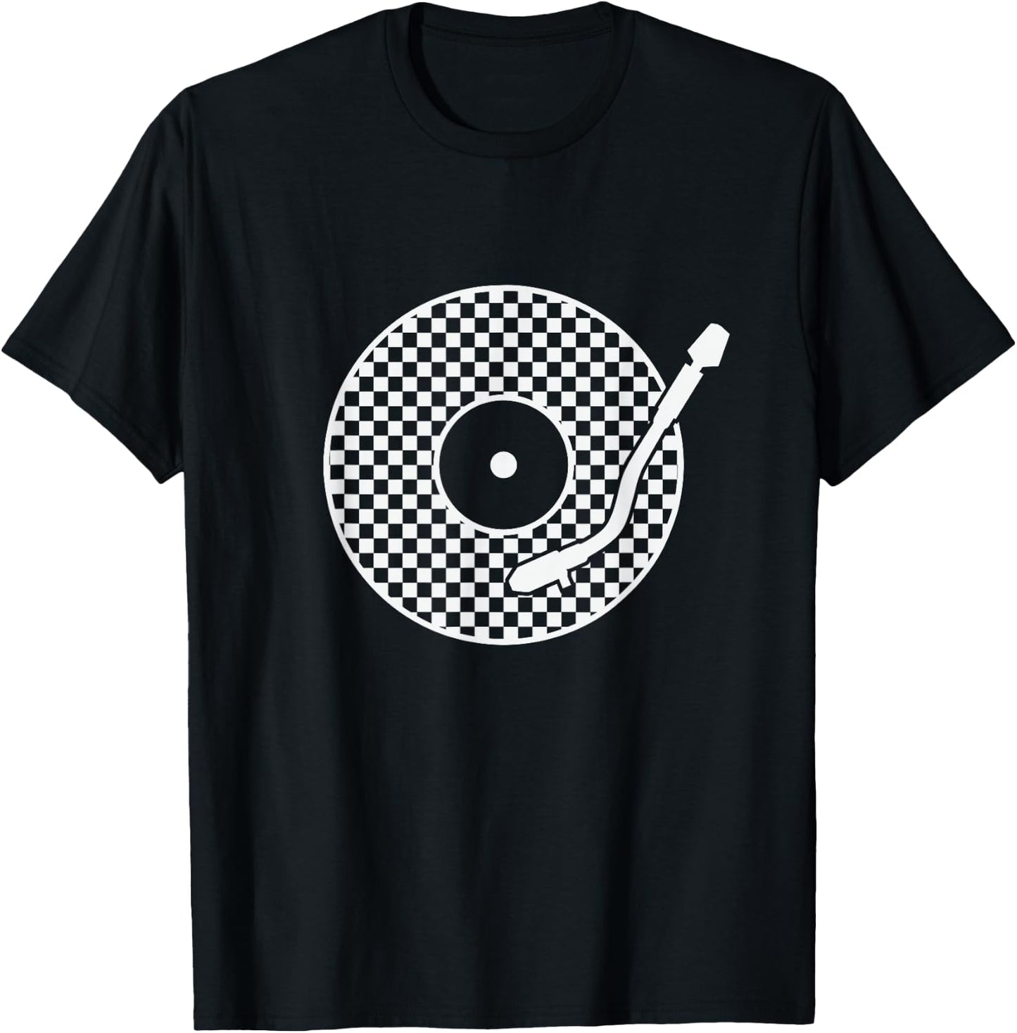 Ska Vinyl Record Jazz Music T-Shirt - T-Shirt | Black