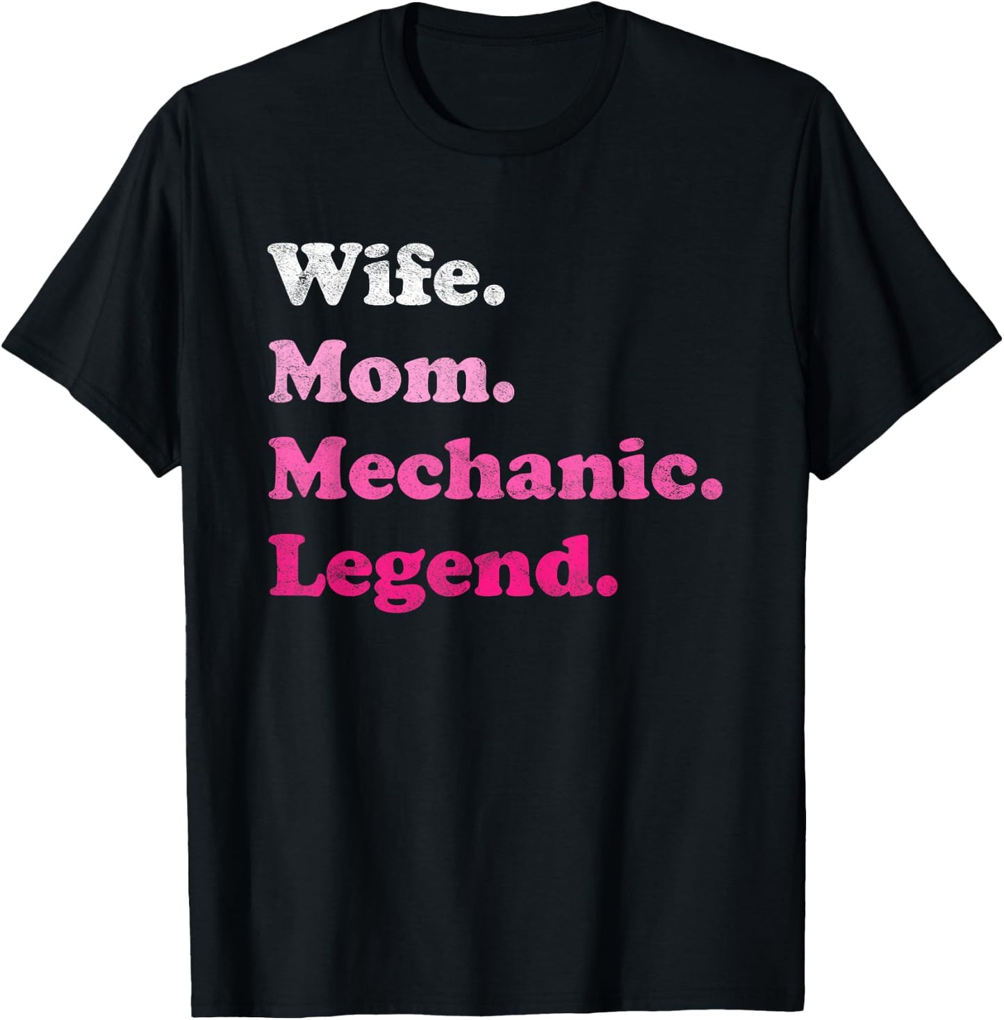 Mechanic or Auto Mechanic for Mom or Wife for Mother's Day T-Shirt - T-Shirt | Black