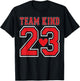 Team Kind 2023 Kindness Motivational Saying Good Vibes T-Shirt - T-Shirt | Black