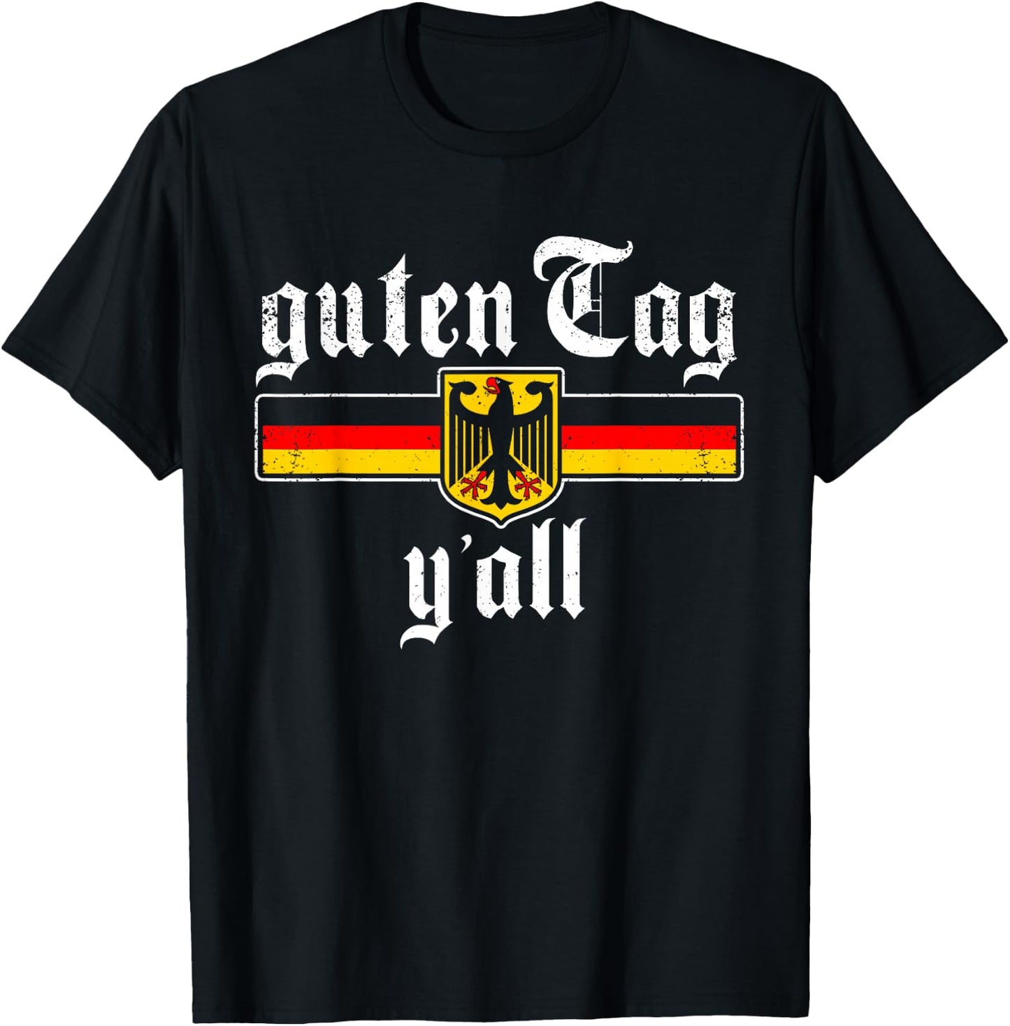 Guten Tag Y'all Oktoberfest Festival T-Shirt - T-Shirt | Black
