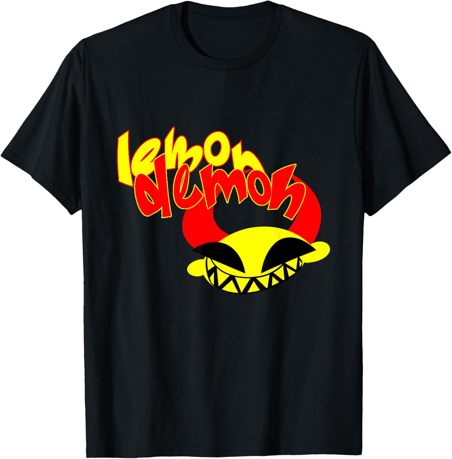 Lemon Demon-fruit Funny T-Shirt - T-Shirt | Black