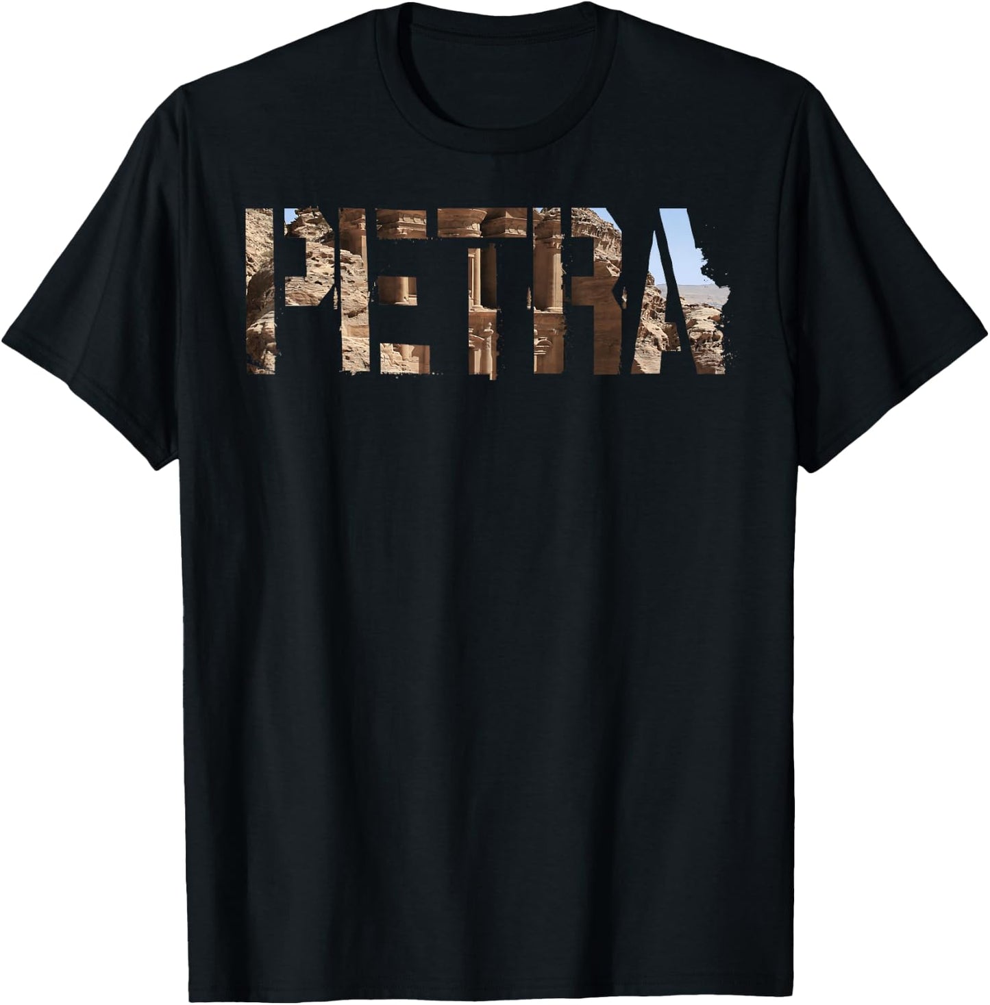 Petra City Jordan souvenir gift women T-Shirt - T-Shirt | Black