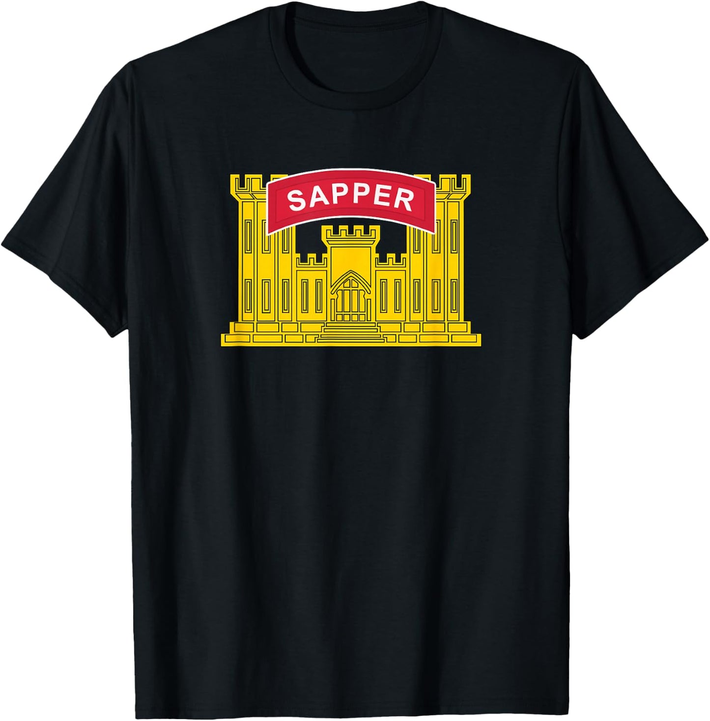 US Army Corps of Engineers Sapper T-Shirt - T-Shirt | Black