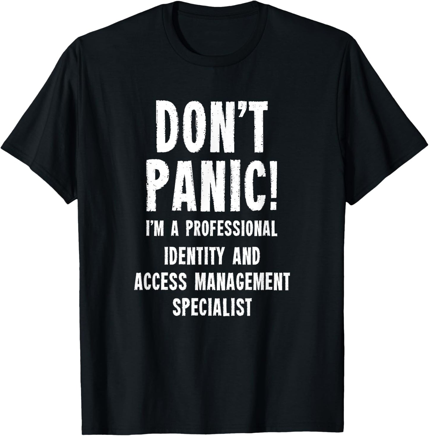 Identity and Access Management Specialist T-Shirt - T-Shirt | Black