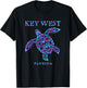 Key West Florida Sea Turtle Boys Girls Toddler T-Shirt - T-Shirt | Black