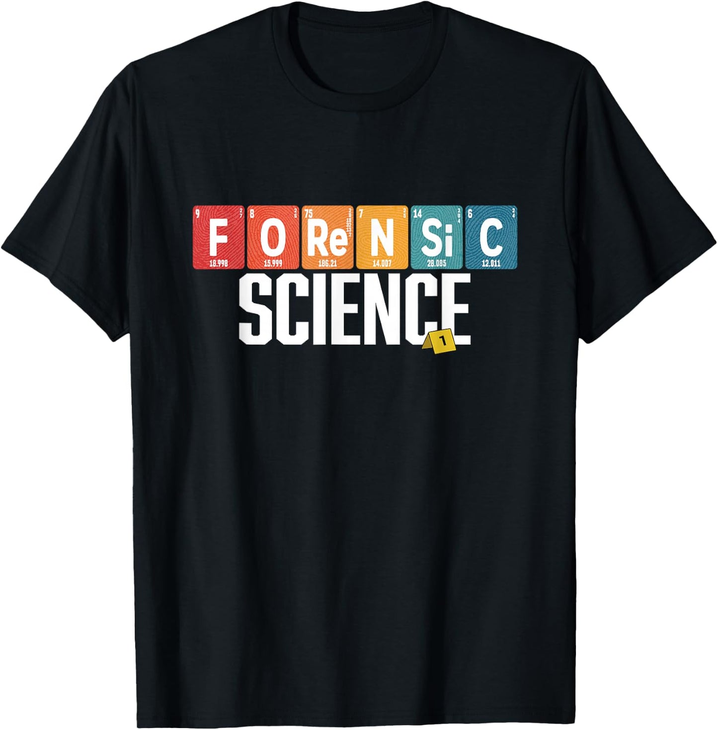 Forensic Science Week T-Shirt - T-Shirt | Black