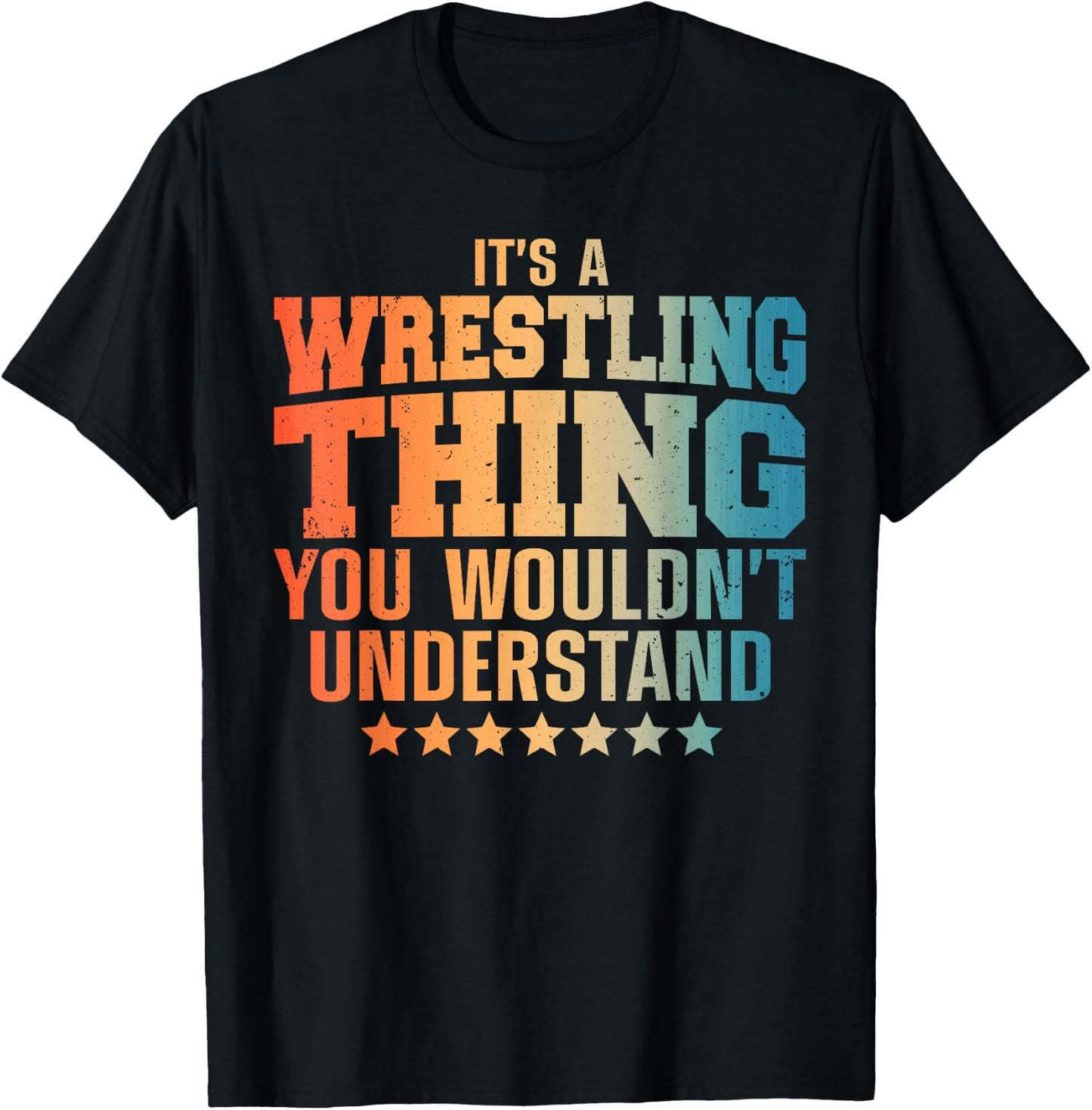 Best Wrestling Design Women Kids Wrestle Wrestler T-Shirt - T-Shirt | Black