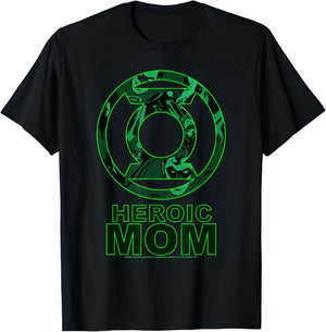 DC Comics Mother's Day Green Lantern Heroic Mom T-Shirt - T-Shirt | Black