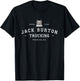 Jack Burton Trucking - Visalia, CA - Est. 1986 T-Shirt - T-Shirt | Black