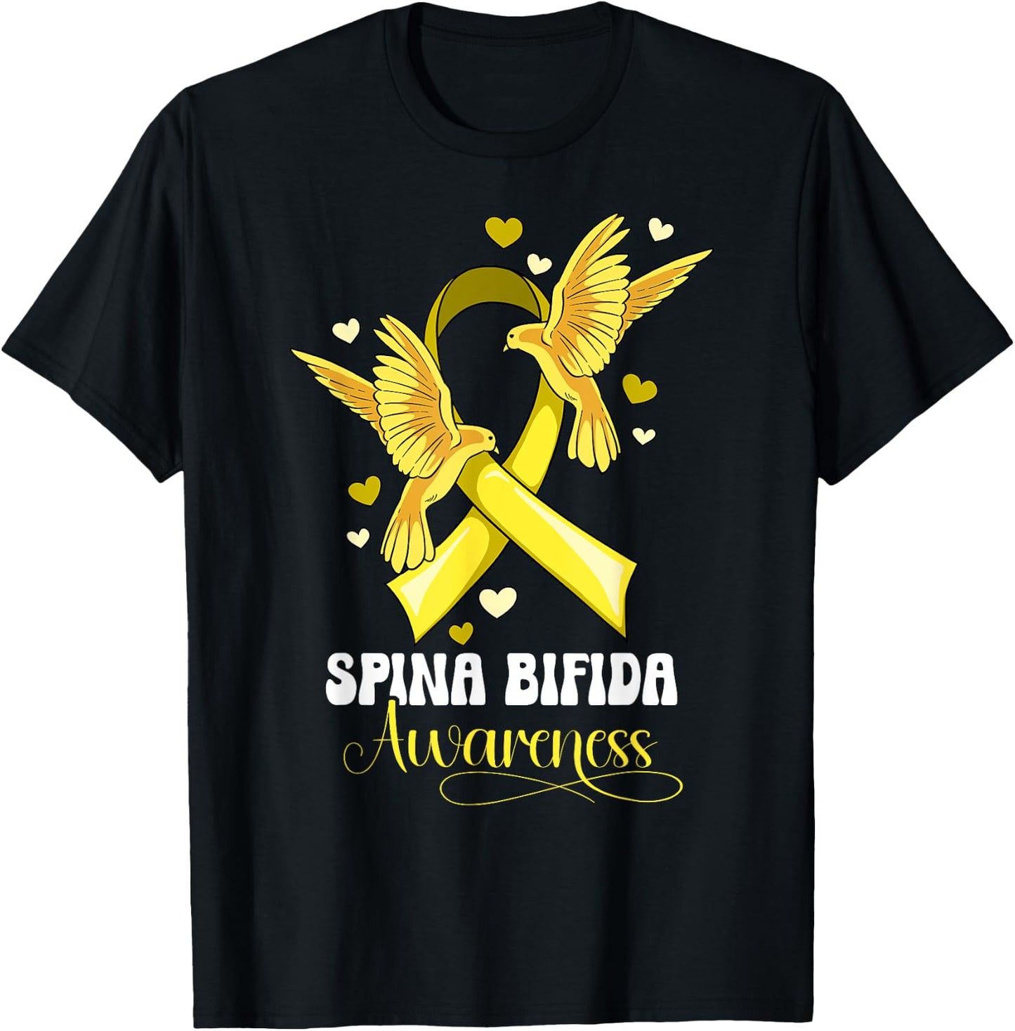Spina Bifida Awareness T-Shirt - T-Shirt | Black