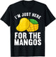 Funny Mango Design Women Kids Mango Fruit Lovers T-Shirt - T-Shirt | Black
