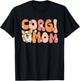 Welsh Corgi Pembroke Groovy World's Best Corgi Mom T-Shirt - T-Shirt | Black
