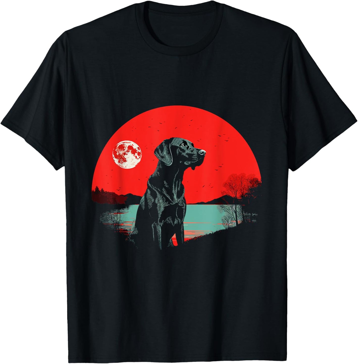 Labrador Retriever Lover Black Lab Fetch T-Shirt - T-Shirt | Black